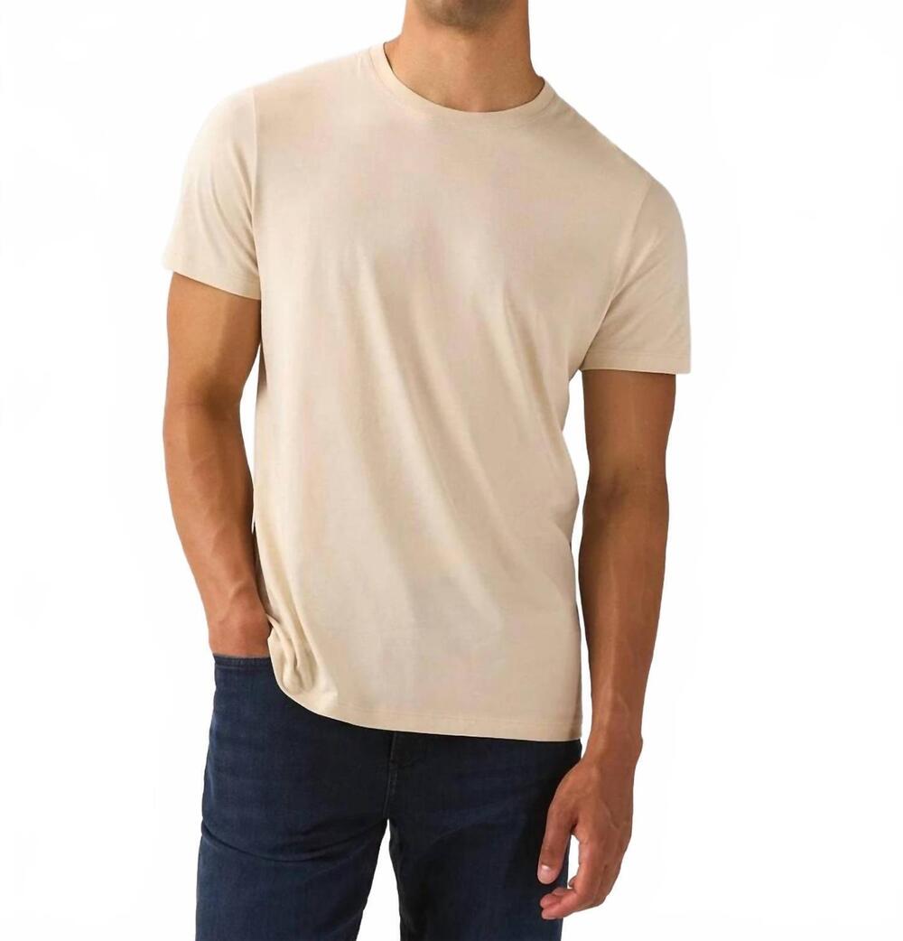 NEW DU/ER purepima only t shirt in oat